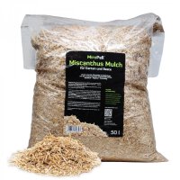 Miscanthus Gartenmulch – Nachhaltige Alternative zu Rindenmulch