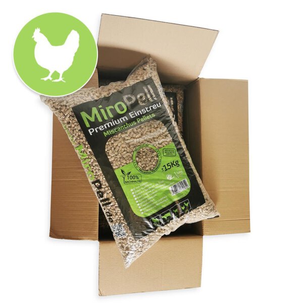 Miscanthus Pellets 1 Testpaket